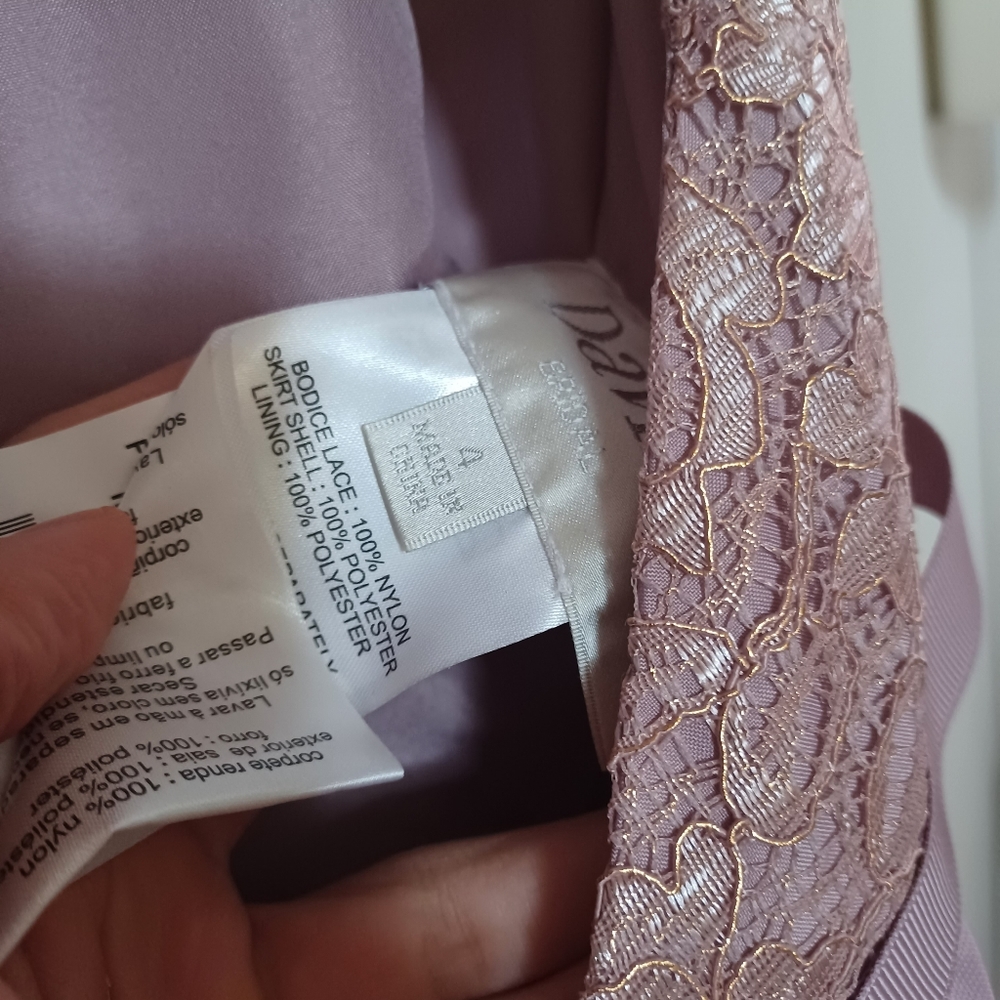 David's Bridal Bridesmaid dress - Picture 5 of 5
